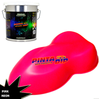 Tinta Dip Rosa Neon 4 litros